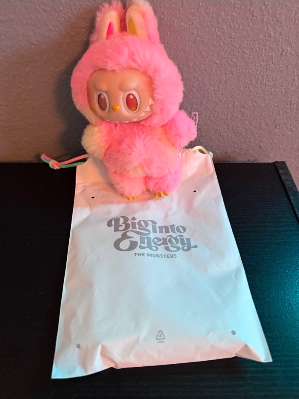 Big into Energy Plush - Pink/Yellow